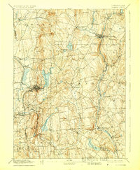 Download a high-resolution, GPS-compatible USGS topo map for Tolland, CT (1928 edition)