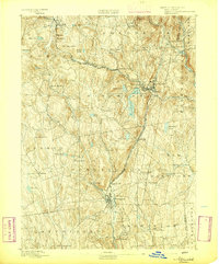 1892 Map of Winsted, CT