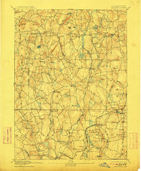 Download a high-resolution, GPS-compatible USGS topo map for Woodstock, CT (1911 edition)