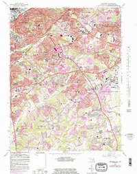 Download a high-resolution, GPS-compatible USGS topo map for Anacostia, DC (1986 edition)