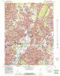 Download a high-resolution, GPS-compatible USGS topo map for Washington East, DC (1988 edition)