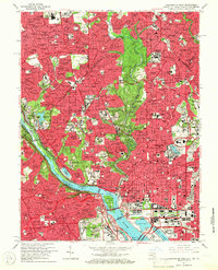 Download a high-resolution, GPS-compatible USGS topo map for Washington West, DC (1966 edition)