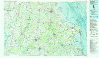 Download a high-resolution, GPS-compatible USGS topo map for Seaford, DE (1988 edition)