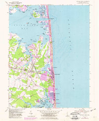 Download a high-resolution, GPS-compatible USGS topo map for Bethany%20Beach, DE (1982 edition)