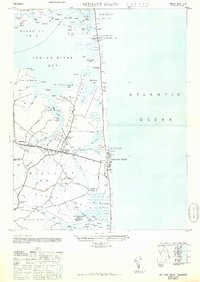 Download a high-resolution, GPS-compatible USGS topo map for Bethany Beach, DE (1949 edition)