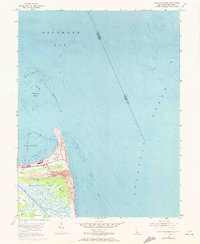 Download a high-resolution, GPS-compatible USGS topo map for Cape Henlopen, DE (1973 edition)