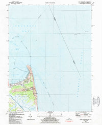 Download a high-resolution, GPS-compatible USGS topo map for Cape Henlopen, DE (1984 edition)