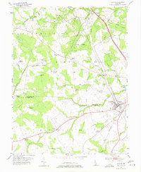 Download a high-resolution, GPS-compatible USGS topo map for Clayton, DE (1974 edition)