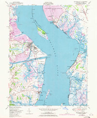 Download a high-resolution, GPS-compatible USGS topo map for Delaware City, DE (1971 edition)