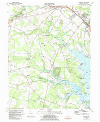 Download a high-resolution, GPS-compatible USGS topo map for Fairmount, DE (1985 edition)