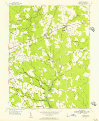 Download a high-resolution, GPS-compatible USGS topo map for Harbeson, DE (1956 edition)