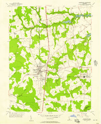 Download a high-resolution, GPS-compatible USGS topo map for Harrington, DE (1957 edition)