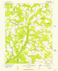 Download a high-resolution, GPS-compatible USGS topo map for Hickman, DE (1957 edition)
