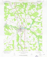 Download a high-resolution, GPS-compatible USGS topo map for Laurel, DE (1976 edition)