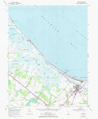 Download a high-resolution, GPS-compatible USGS topo map for Lewes, DE (1984 edition)