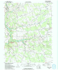 Download a high-resolution, GPS-compatible USGS topo map for Marydel, DE (1993 edition)