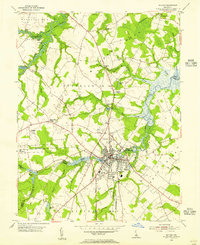 Download a high-resolution, GPS-compatible USGS topo map for Milford, DE (1955 edition)