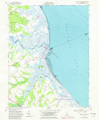 Download a high-resolution, GPS-compatible USGS topo map for Mispillion River, DE (1982 edition)