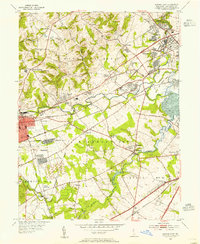 Download a high-resolution, GPS-compatible USGS topo map for Newark%20East, DE (1955 edition)