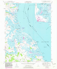 Download a high-resolution, GPS-compatible USGS topo map for Taylors Bridge, DE (1983 edition)