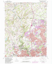 Download a high-resolution, GPS-compatible USGS topo map for Wilmington North, DE (1987 edition)