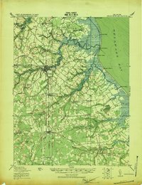 1919 Map of Cedar Creek