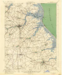 1938 Map of Cedar Creek