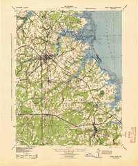 1944 Map of Cedar Creek