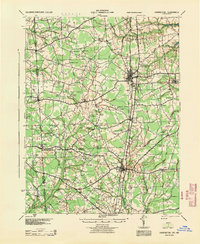 Download a high-resolution, GPS-compatible USGS topo map for Harrington, DE (1944 edition)