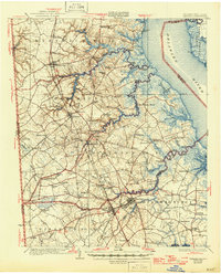 preview thumbnail of historical topo map of Smyrna, DE in 1931