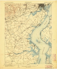 1906 Map of Wilmington