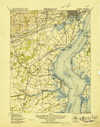1919 Map of Wilmington