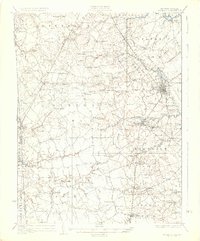 1931 Map of Wyoming, DE