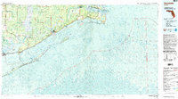 Download a high-resolution, GPS-compatible USGS topo map for Carrabelle, FL (1985 edition)