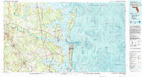 Download a high-resolution, GPS-compatible USGS topo map for Fernandina Beach, FL (1982 edition)