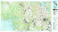 preview thumbnail of historical topo map of Ocala, FL in 1978
