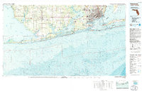 preview thumbnail of historical topo map of Pensacola, FL in 1978
