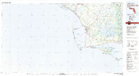 preview thumbnail of historical topo map of Gulf County, FL in 1978