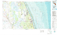 Download a high-resolution, GPS-compatible USGS topo map for Vero Beach, FL (1986 edition)