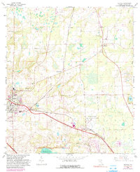 Download a high-resolution, GPS-compatible USGS topo map for Alachua, FL (1990 edition)