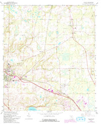 Download a high-resolution, GPS-compatible USGS topo map for Alachua, FL (1993 edition)