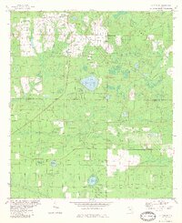 preview thumbnail of historical topo map of Calhoun County, FL in 1982