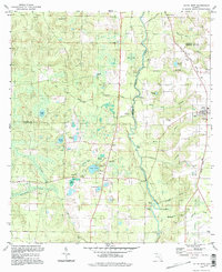 preview thumbnail of historical topo map of Calhoun County, FL in 1994