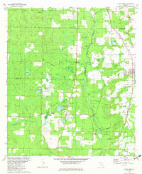 preview thumbnail of historical topo map of Calhoun County, FL in 1982