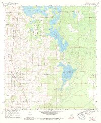 preview thumbnail of historical topo map of Marion County, FL in 1967