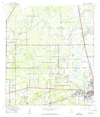 preview thumbnail of historical topo map of Hillsborough County, FL in 1944