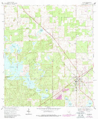 Download a high-resolution, GPS-compatible USGS topo map for Archer, FL (1988 edition)