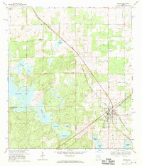 Download a high-resolution, GPS-compatible USGS topo map for Archer, FL (1970 edition)