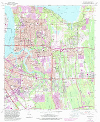 Download a high-resolution, GPS-compatible USGS topo map for Arlington, FL (1988 edition)