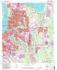Download a high-resolution, GPS-compatible USGS topo map for Arlington, FL (1992 edition)